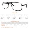 ProEyes 48, 48, Big Men Progressive Blue Light Blocking Readers, 0 Strength on Top Lens (Black, 3.00) view 4
