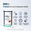 AceBiome Bnr Liver Care, Milk Thistle Probiotics and Prebiotics, Silymarin, Liver and Digestive Support, 5 Billion CFU Guaranteed, 60 Capsules view 2