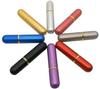 8 PCS Aluminum Essential Oil Nasal Inhaler Tubes Multicolor Empty Personal Refillable Portable Essential Oil Nasal Inhalers with 8 Cotton Wicks view 1