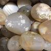 1pc Natural Pink Flower Shape Cherry Blossom Agate Palm Stone for Gift 200g view 4