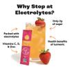 ZYN Electrolyte Drink Mix Hydration Packets, Strawberry Yuzu Electrolytes Powder, Hydration Packets w/Turmeric Curcumin, Vitamin C & D, Zinc, Hydrate & Recover Electrolyte Powder, Pack of 32 view 2
