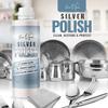 Silver Polish, Silver Cleaner (8-oz Bottle), Made in the USA | Silver Jewelry Cleaner Gently Removes & Prevents Tarnish | Safe to Use on All Silvers by Evo Dyne (Silver Polish) view 4