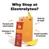 ZYN Electrolyte Drink Mix Hydration Packets, Mango Pomegranate Electrolytes Powder, Pack of 32 view 2