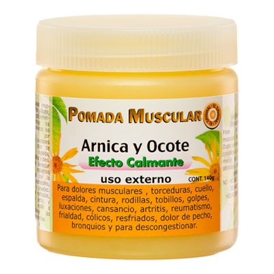 Arnica and Ocote Muscle Ointment Calming Effect 140grs.