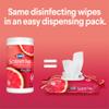 Clorox Scentiva Disinfecting Wipes, Grapefruit and Orange Blossom, 75 Ct., Pack of 3 (Pack May vary) view 2