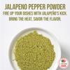 Jalapeno Powder Seasoning 1LB (16oz)  Natural and Premium. Great For Chili, Salsa, Spice Blends, Stews, Tacos, Corn Bread. Medium to High Heat - fruity, spicy hot flavor. By Amazing Chiles & Spices. view 4