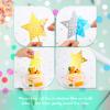 10 Pieces Congratulation Cake Toppers Gold Acrylic Cupake Toppers Cake Decorations for Graduation, Wedding, Job Promotion, Retirement Party, Proclamation of Pregnancy Party, 5 Styles view 3