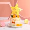10 Pieces Congratulation Cake Toppers Gold Acrylic Cupake Toppers Cake Decorations for Graduation, Wedding, Job Promotion, Retirement Party, Proclamation of Pregnancy Party, 5 Styles view 4