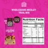 Second Nature Wholesome Medley Trail Mix - 12 Count, 2.25 oz Individual Snack Packs, Certified Gluten-Free  Dark Chocolate, Dried Fruit and Nut Trail Mix, Ideal for Travel Snacks view 2
