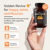 UpWellness Golden Revive + Joint Support Supplement Featuring Turmeric with Black Pepper, Quercetin, and Magnesium- Turmeric Boswellia Supplement - 6 Active Ingredients - 60 Capsules, 3 Pack view 3