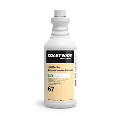 Coastwide Professional Carpet Spotter 67, 0.95Liter Bottles, 6/Carton  Commercial Carpet Stain & Spot Cleaner for Rugs, Upholstery & HighTraffic Areas