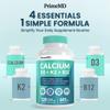4-in-1 Calcium Supplements for Women and Men - Calcium with Vitamin D3 K2 5000 IU Supplement, 601mg per Serving - Gluten-Free, Vegan-Friendly (120 ct) view 3