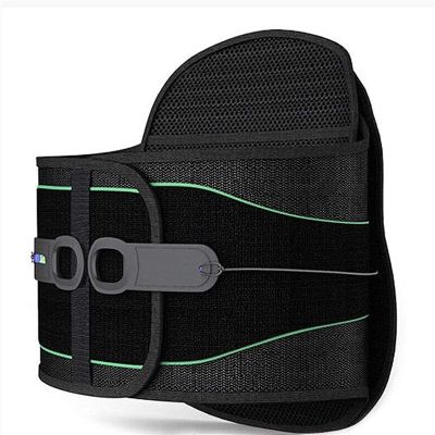 XMSM Lower Back Brace Pain Relief with Pulley System, Adjustable Lumbar Support Belt for Women and Men Herniated Disc Drawstring Design Waist Straps (Size : Large)
