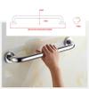 12 inch Grab Bar, Bathroom Safety Hand Rail Handicap Grab Bars, Stainless Steel Grip and Handle, Disability Aids for Bathtub, Adjustable Handrail Assist for Bath Shower Toilet (Size : 30cm) view 4