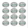 100 dollar bills - Edible Cupcake Toppers - 2" cupcake (12 pieces/sheet) view 1
