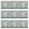 100 dollar bills - Edible Cake Strips - 2.5" x 10.5" Strips (3 pieces/sheet) view 1