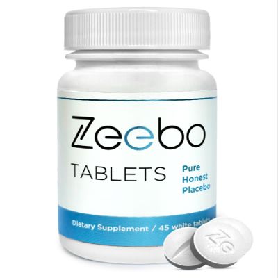 Zeebo Placebo Pills - Choose Tablet or Capsule Form (Tablets)