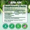 Alpha Flow Chlorophyll Liquid Drops 6000 mg - Premium Liquid Chlorophyll Supplement - All-in-One Antioxidant for Immune Boost, Energy Increase, Digestion Support & Fast Detox - Non-GMO, Vegan view 3