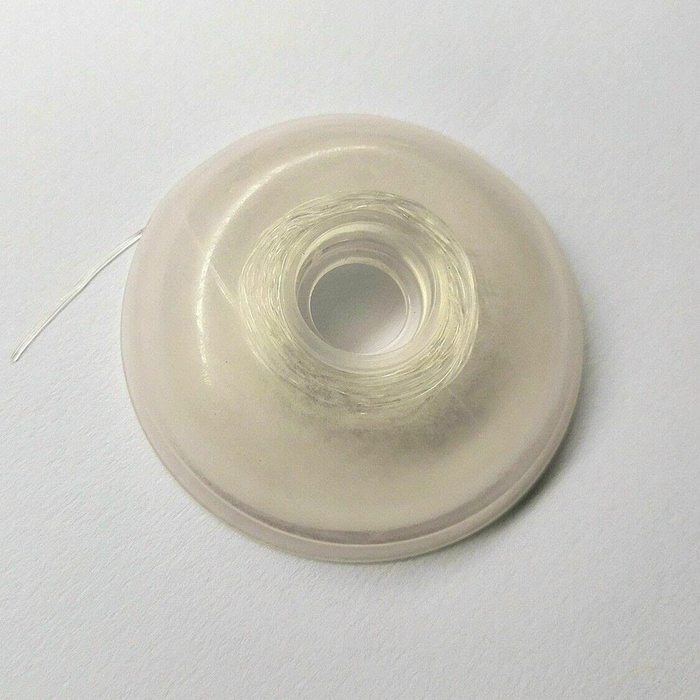 3Rolls/Lot Dental Solid Elastomeric Thread 25ft/Roll Orthodontic Clear 0.020 0.025 0.030 (0.030 X 3 Rolls)