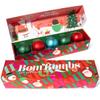 Bombombs Hot Chocolate Bombs, Christmas Theme Fudge Brownie, Salted Caramel and Peppermint Hot Cocoa Bombs Filled with Mini Marshmallows, Pack of 5 view 1