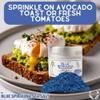 Blue Spirulina Superfood Sea Salt | All Natural | Ultra Premium Gourmet Salt | Artisanal Finishing Seasoning | Small Batch | Non GMO | Hand Packed | Super Food | GLP-1 Friendly | Sustainably Sourced | Magnetic Tins | 3.0 oz (84g) | Gustus Vitae | #72 view 4