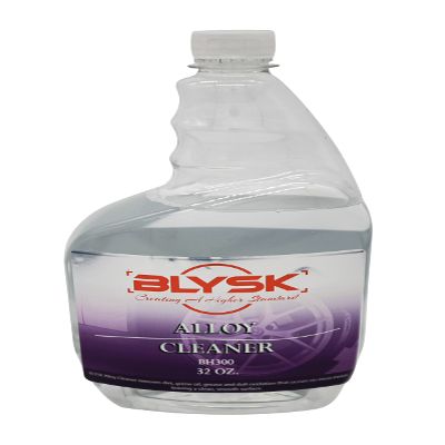 BLYSK Alloy Cleaner (BH300) Wheel Cleaner, Rim Cleaner, Break Dust Cleaner, Alloy Spray Works on Aluminum, Automotive Rim, Chrome and Paint Rim Degreaser  Removes Dirt, Oil Residue, Dust, & More (128 oz)