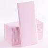 Baby Pink Paper Napkins | Linen Feel Guest Disposable Cloth Like Dinner Napkins | Hand Towels | Soft, Absorbent, Paper Hand Napkins for Kitchen, Bathroom, Parties, Weddings, Dinners | 50 Pack view 1