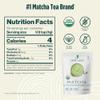 Jade Leaf Matcha Organic Barista Blend Ceremonial Grade Matcha Green Tea Powder - 100% Pure Japanese First Harvest Green Tea for Lattes from Uji and Kagoshima, 50g / 1.76 Ounce (Pack of 1) view 2