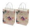 10pcs Small Gift Bags Kraft Paper Bags with Handle Party Favor Bags for Baby Shower Kids Birthday Wedding Xmas Party Supplies Restaurant takeouts, and Store Owners (10) view 1