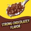 Cocoa PEBBLES Cereal, Chocolatey Kids Crunch, Gluten Free Sweetened Rice Crunch, 19.5 oz Family Size Cereal Box view 4
