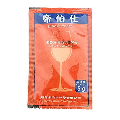 5g wine yeast family fermentation fruit brewing accessories wine beer yeast pectinase bentonite tannin 18% vol Oenology Products (Active Dry Wine)