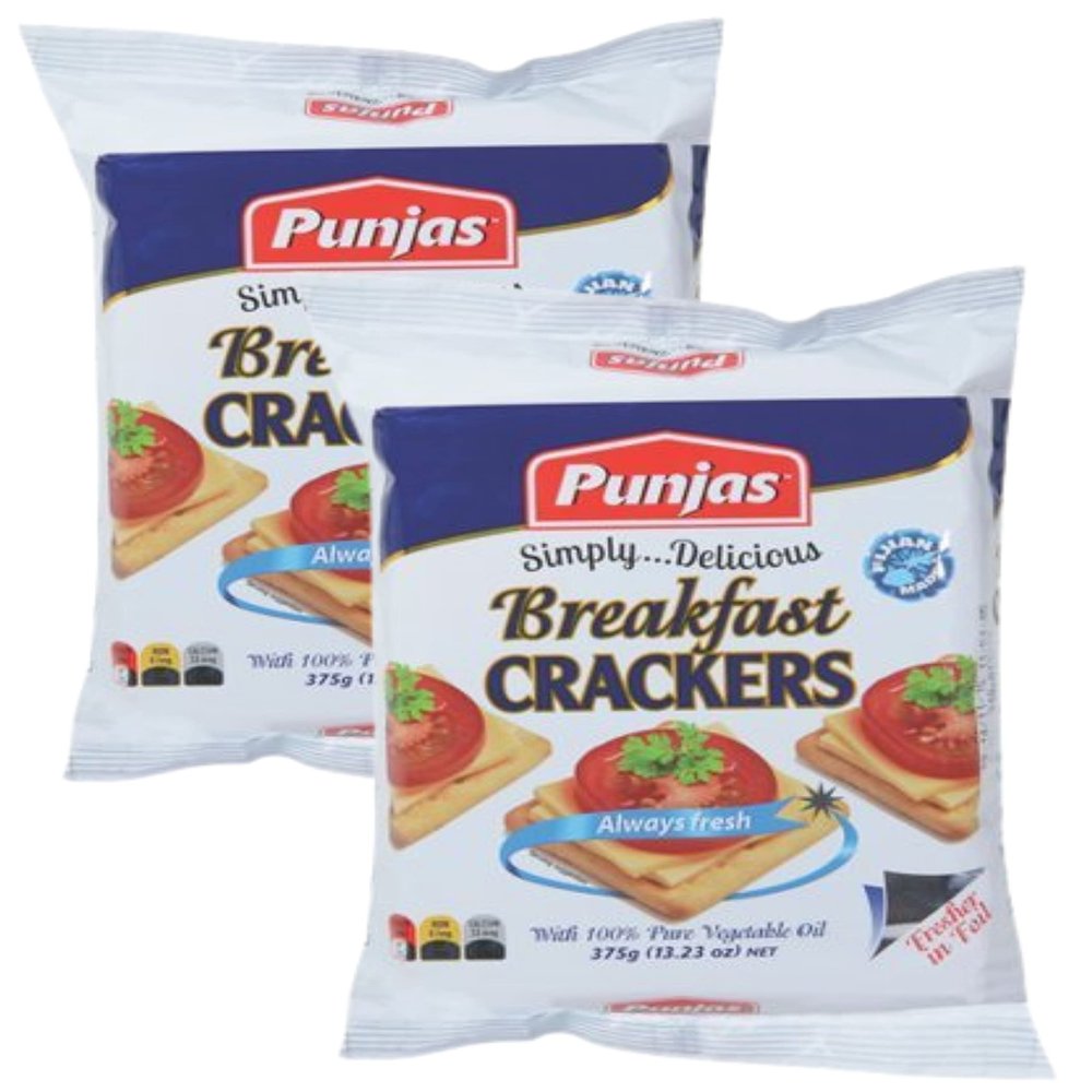 FIJI Breakfast Crackers (Pack of 2) x 375g | Imported from Fiji Islands