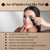 FilterLESS Era Ace of Spades Gua Sha Facial Tool | Stainless Steel Face Massager for Sculpting, Muscle Scraping & Lymphatic Drainage view 2