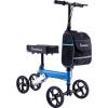BlessReach Steerable Knee Walker Deluxe Medical Scooter for Foot Injuries Adult Compact Crutches (WB-2105 Blue) view 1