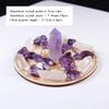Chakra Therapy Starter Collection Healing Crystals Kit Quartz Crystal Column Points, Crystal Wands Healing Chakra Single, Tumbled Chips Crushed Stone view 2