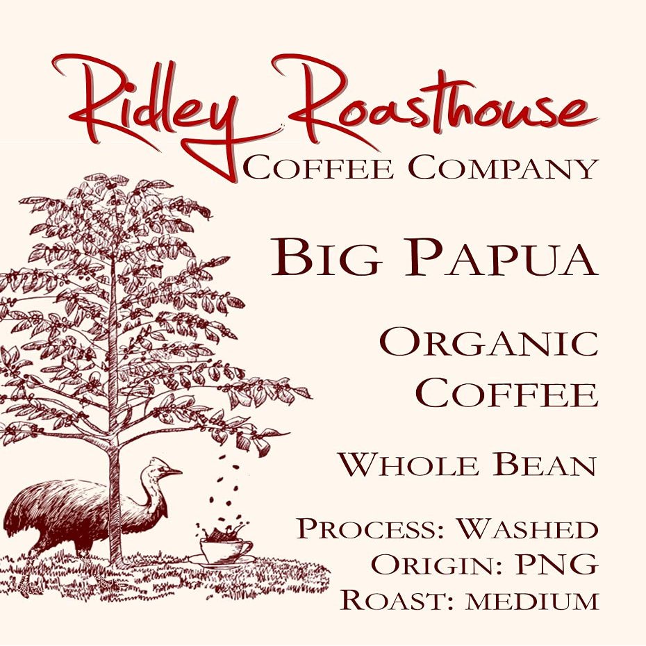 Big Papua Whole Bean Coffee 12 oz.