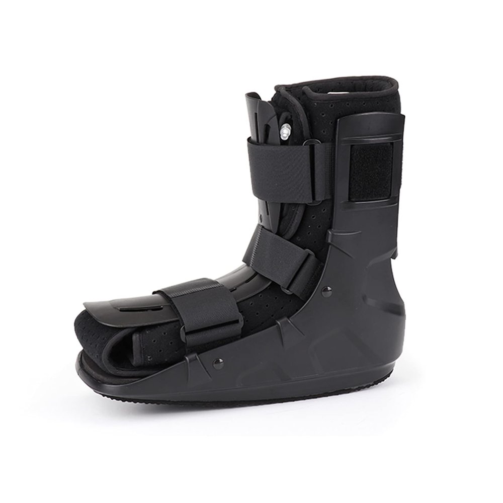 Walking Boot for Ankle Fractures and Achilles Tendon Injuries Sprained Ankle for Foot Broken Toe Walking Boots for Men Women Swelling Post Surgery Healing Protection Healing Boot,Left,Middle