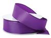 1 Pack, Purple Wired Fabric Florist Ribbon, 1-1/2"x50 Yards for Weddings, Mardi Gras Parties and Christmas Decor view 1