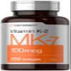 Horbach Vitamin K2 MK7 100mcg | 250 Softgels | Non-GMO, Gluten Free Supplement view 1