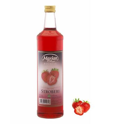 Marjan Strawberry Syrup  550 ml (18.6 fl oz) (pack of 3)