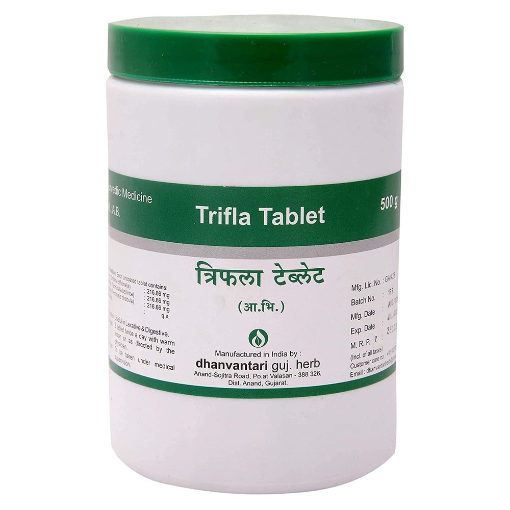 Panihari Dhanvantari Trifla Tablet-500 Gm