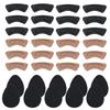 12 Pairs Heel Cushion Pads and 5pair Non-Slip Shoe Pads, Heel Shoe Grips Liner Self-Adhesive Shoe Insoles Foot Care Protector,Self-Adhesive Anti-Slip Sole Sticker Protector view 1