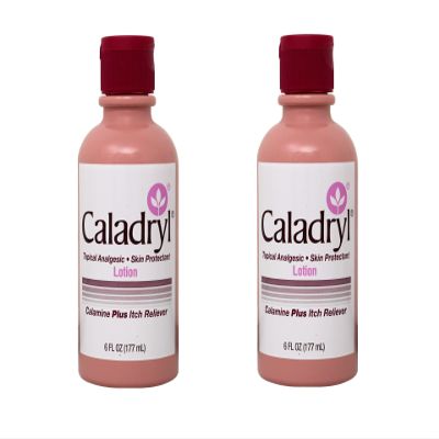 Pink Calamine Skin Protectant Plus Itch Relief, 6 Ounce, 2 Bottle
