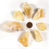 20PCS Golden Orange Yellow Citrine Rough Stones Sparkling Gemstone Quartz Crystal Mineral Raw Specimen - Brazil view 2