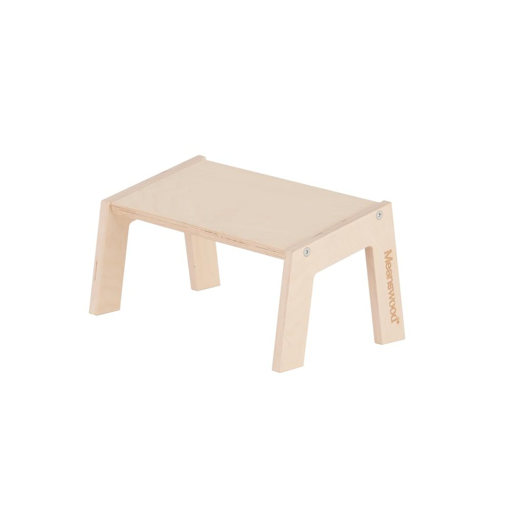 MeansWood Ergonomic Meditation Bench, Wooden Stool for Meditation, Posture Chair, Deep Relaxation