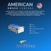 Alternating Air Pressure Mattress Pad for Hospital Bed - Medical Air Mattress for Stage 1 Pressure Sore and Bed Sore Prevention with Quiet Electric Pump by Brace Direct view 2