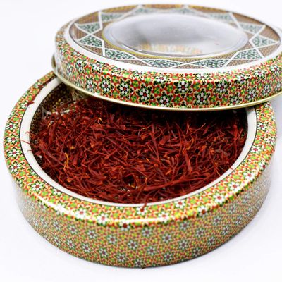 Intense Delish Premium Saffron/ Zaffron 5 GMS Threads, Pure Red Saffron Spice Threads I For Culinary Use Such as Tea, Paella Rice, Risotto, Tachin, Basmati, Rice I Grade A+, Highest Grade Saffron I by Intense Delish