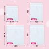 600PCS Clear Resealable Self Adhesive Cello Bags with 4 Sizes 3.55, 46, 57, 6.36.3 inch Great for Gift Wrapping,Packaging Candies,Dessert,Bakery, Cookies, Chocolate,Party Favor view 2