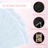 600PCS Clear Resealable Self Adhesive Cello Bags with 4 Sizes 3.55, 46, 57, 6.36.3 inch Great for Gift Wrapping,Packaging Candies,Dessert,Bakery, Cookies, Chocolate,Party Favor view 3