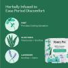 The Honey Pot Company - Herbal Pads for Women - Super w/Wings - Infused w/Essential Oils for Cooling Effect, Organic Cotton Cover, & Ultra-Absorbent Pulp Core - Feminine Care - 16 ct view 3